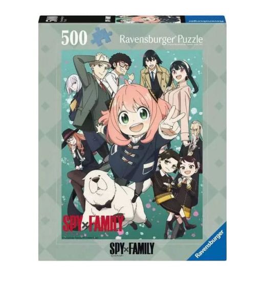 Spy x Family Puzzle Poster (500 pieces) - Kliknutím na obrázek zavřete