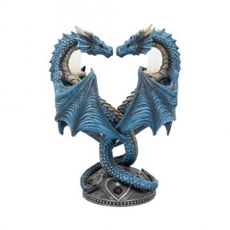 Anne Stokes svícen Dragon Heart 23 cm