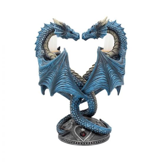 Anne Stokes svícen Dragon Heart 23 cm - Kliknutím na obrázek zavřete