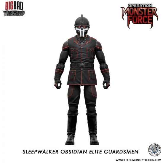 Operation: Monster Force Akční figurka 1/12 Sleepwalker Obsidian - Kliknutím na obrázek zavřete