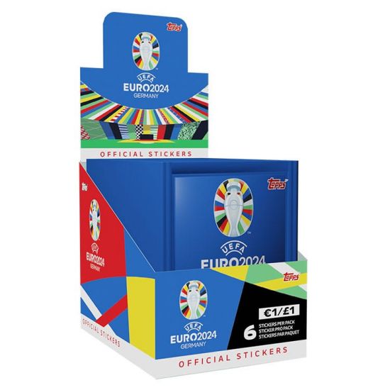 UEFA EURO 2024 Sticker Collection Booster Display (100) - Kliknutím na obrázek zavřete