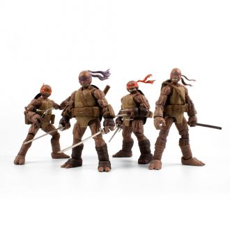 Teenage Mutant Ninja Turtles BST AXN Akční Figurky 4-Pack Zombi