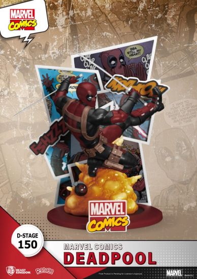 Marvel D-Stage PVC Diorama Deadpool 16 cm - Kliknutím na obrázek zavřete