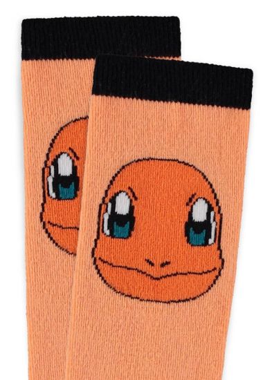 Pokémon Knee High ponožky Charmander 35-38 - Kliknutím na obrázek zavřete