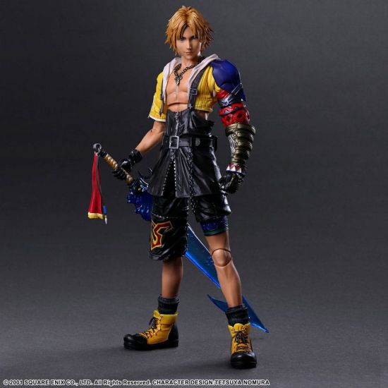 Final Fantasy X Play Arts Kai Akční figurka Tidus 27 cm - Kliknutím na obrázek zavřete