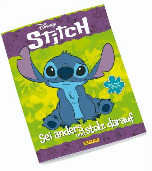 Stitch Sticker Collection Album *German Version* - Kliknutím na obrázek zavřete