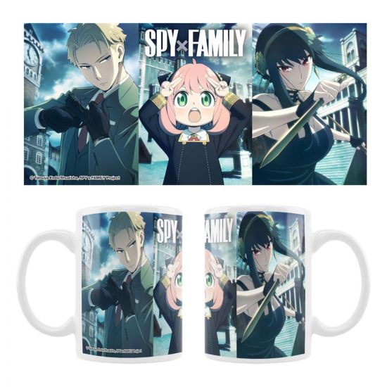 Spy x Family Ceramic Hrnek Loid & Anya & Yor - Kliknutím na obrázek zavřete