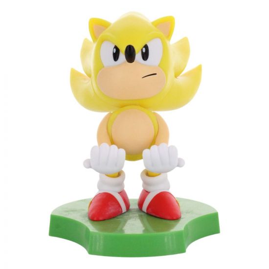 Sonic The Hedgehog Holdem Cable Guy Super Sonic 10 cm - Kliknutím na obrázek zavřete