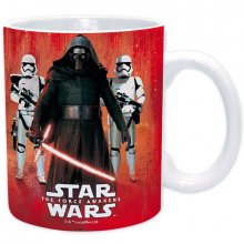 Star Wars mug Kylo Ren & Troopers Red Background