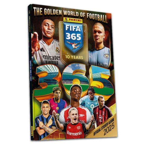 FIFA 365 Sticker Collection 2025 Hardcover Album *German Version - Kliknutím na obrázek zavřete