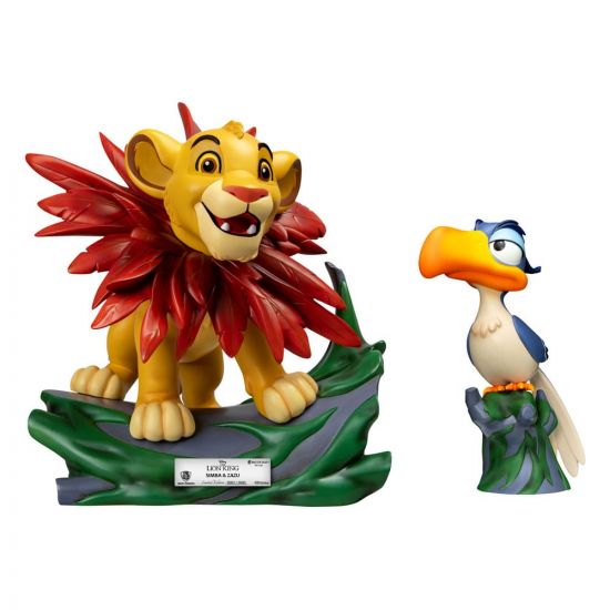 Disney Master Craft Statues 2-Pack The Lion King Little Simba & - Kliknutím na obrázek zavřete