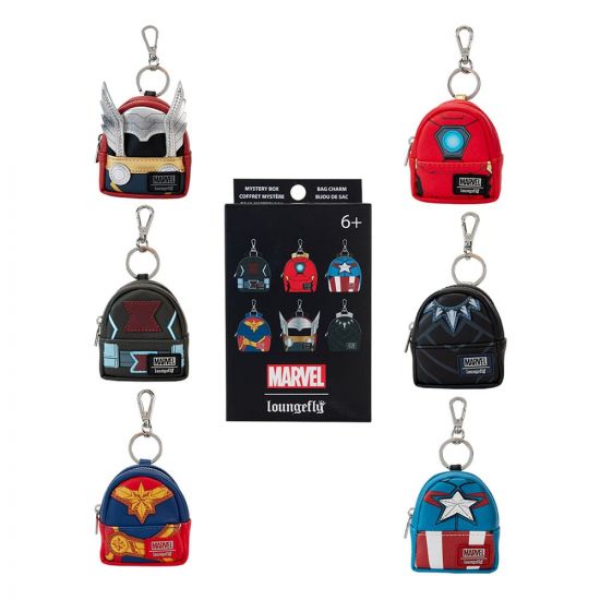 Marvel by Loungefly přívěsky na klíče Avengers Mini batoh Bli - Kliknutím na obrázek zavřete