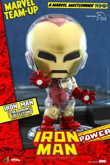 Marvel Comics Cosbaby (S) mini figurka Iron Man (The Origins Col - Kliknutím na obrázek zavřete
