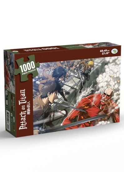 Attack on Titan Puzzle Fight (1000 pieces) - Kliknutím na obrázek zavřete