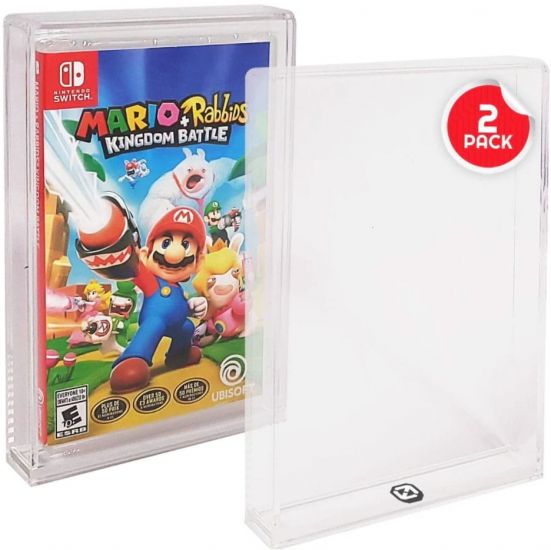 Acrylic Case 2-Pack for Nintendo Switch Games - Kliknutím na obrázek zavřete