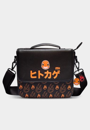 Pokemon PU Leather Messenger brašna Charmander - Kliknutím na obrázek zavřete