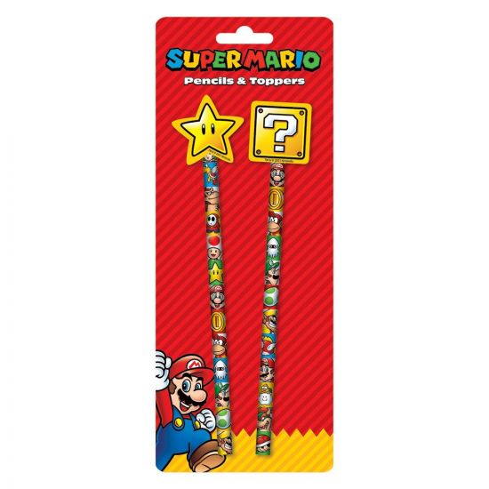 Super Mario 2-Piece Stationery Set - Kliknutím na obrázek zavřete