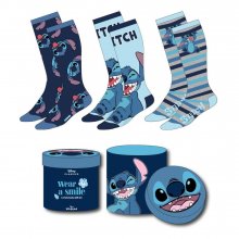 Lilo & Stitch ponožky 3-Pack Crazy Stitch 36-43