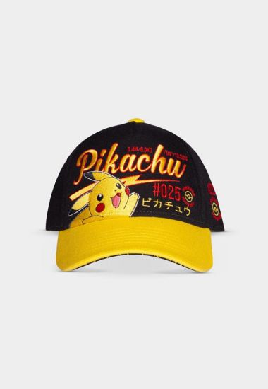 Pokemon Curved Bill Cap Pikachu Hello - Kliknutím na obrázek zavřete