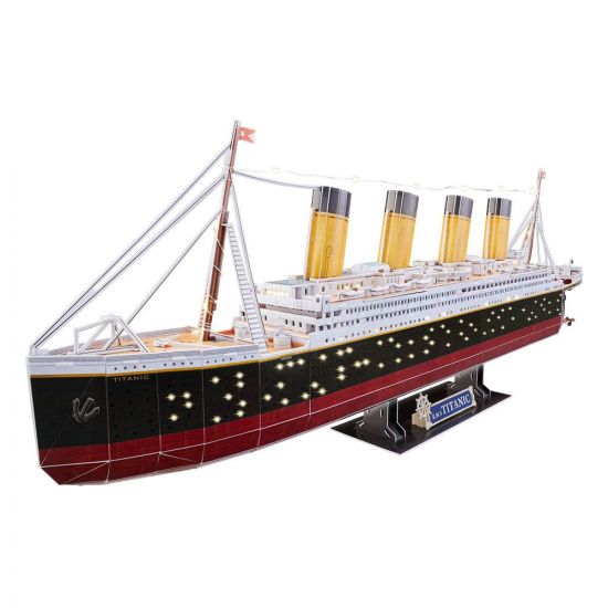 Titanic 3D Puzzle R.M.S. Titanic LED Edition 88 cm - Kliknutím na obrázek zavřete