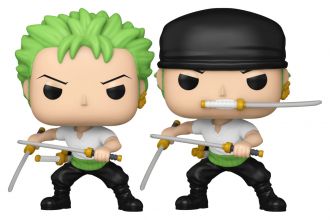 One Piece POP! Animation Vinyl Figures Zoro (Refresh) w/Ch 9 cm