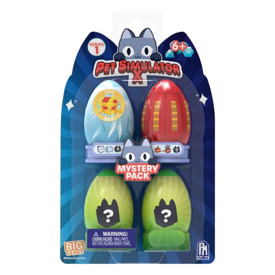 Pet Simulator mini figurky 4-Pack 9 cm - Kliknutím na obrázek zavřete