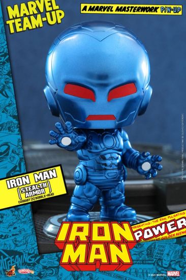 Marvel Comics Cosbaby (S) mini figurka Iron Man (Stealth Armor) - Kliknutím na obrázek zavřete