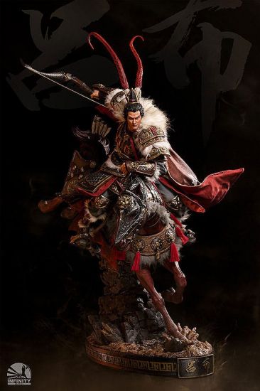 Three Kingdoms: Five Tiger Generals - Deluxe Lu Bu 1:4 Scale Sta - Kliknutím na obrázek zavřete