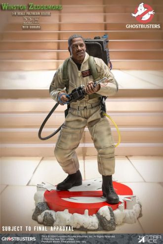 Ghostbusters Resin Socha 1/8 Winston Zeddemore 22 cm