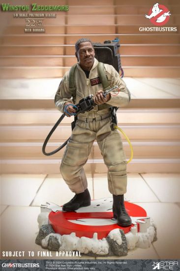 Ghostbusters Resin Socha 1/8 Winston Zeddemore 22 cm - Kliknutím na obrázek zavřete