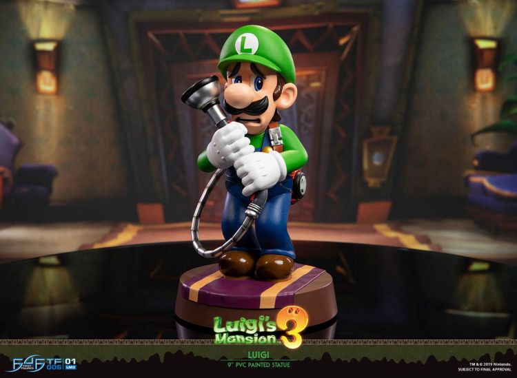 Luigi's Mansion 3 PVC Socha Luigi 23 cm - Kliknutím na obrázek zavřete