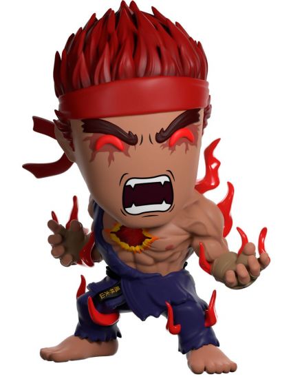 Street Fighter Vinylová Figurka Evil Ryu 12 cm - Kliknutím na obrázek zavřete