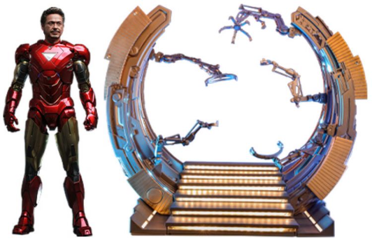 Marvel's The Avengers Movie Masterpiece Diecast Akční figurka 1/ - Kliknutím na obrázek zavřete