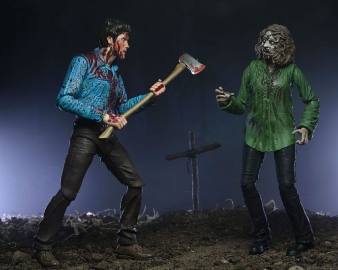 Evil Dead Ultimate Akční figurka 2-Pack Bloody Ash & Cheryl Will - Kliknutím na obrázek zavřete