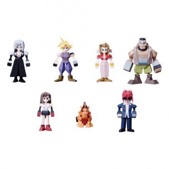 Final Fantasy VII Polygon Figures Vol. 1 6 cm prodej v sadě (8)