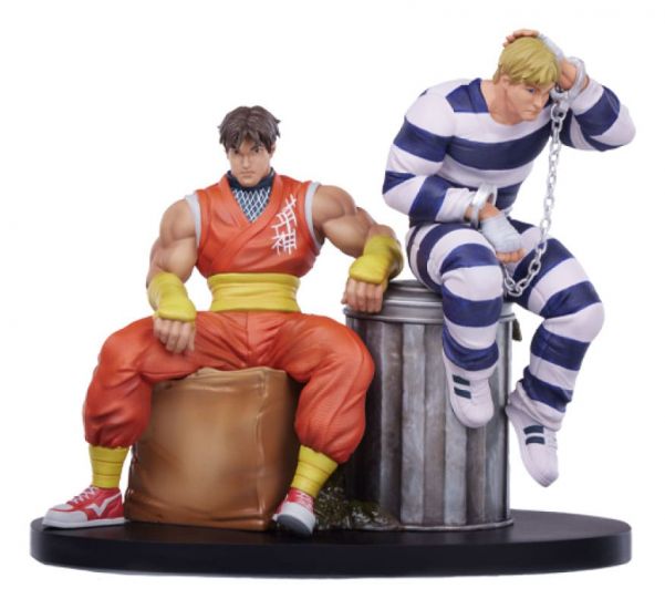 Street Fighter PVC Socha 1/10 Cody & Guy 18 cm - Kliknutím na obrázek zavřete