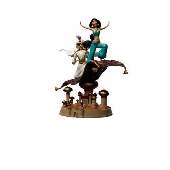 Disney Scale Socha 1/10 Aladdin and Yasmine 30 cm - Kliknutím na obrázek zavřete