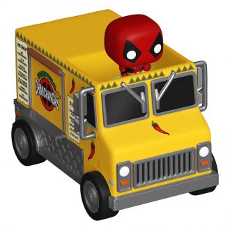 Marvel POP! Rides Vinylová Figurka Deadpool w/Chimichanga Truck