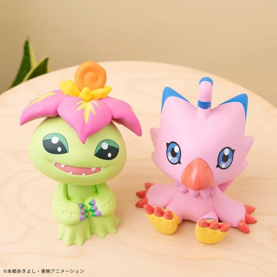 Digimon Adventure Look Up PVC Statues Tentomon & Palmon 11 cm (w - Kliknutím na obrázek zavřete