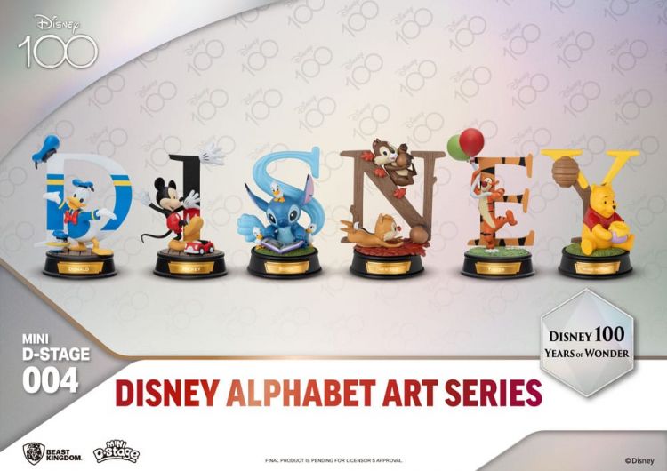 Disney Mini Diorama Stage Statues 6-pack 100 Years of Wonder-Dis - Kliknutím na obrázek zavřete