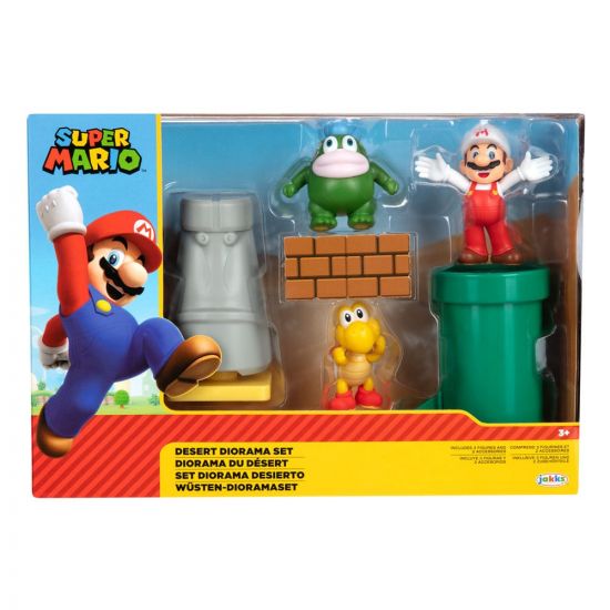 World of Nintendo Super Mario Diorama Set Desert - Kliknutím na obrázek zavřete