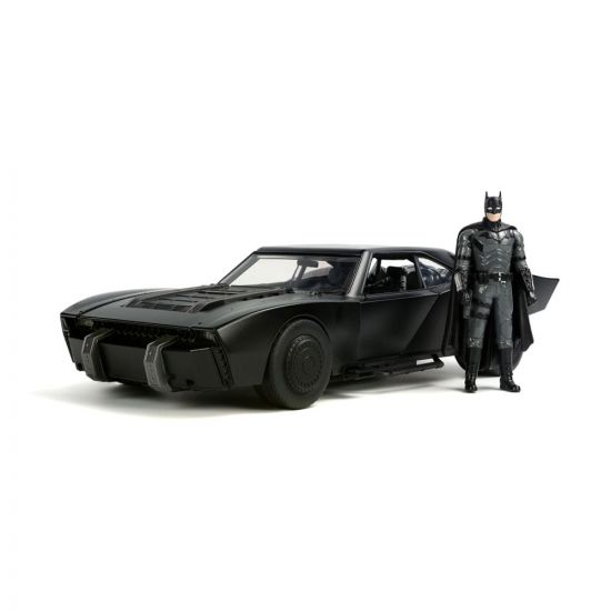 Batman 2022 Hollywood Rides kovový model 1/18 2022 Batmobile wi - Kliknutím na obrázek zavřete