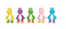 World of Nintendo Super Mario mini figurka 5-Pack Yoshi 6 cm