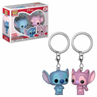 Lilo & Stitch Pocket POP! vinylový přívěšek na klíče 2-Pack Stit