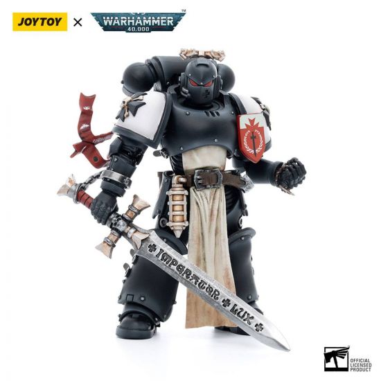 Warhammer 40k Akční figurka 1/18 Black Templars The Emperors Cha - Kliknutím na obrázek zavřete