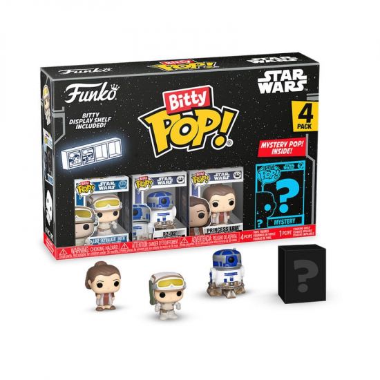 Star Wars Bitty POP! Vinylová Figurka 4-Pack Luke 2,5 cm - Kliknutím na obrázek zavřete