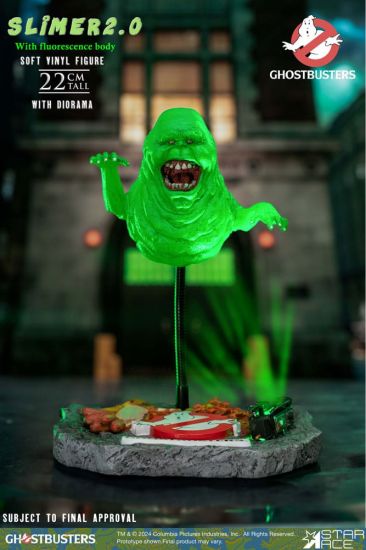 Ghostbusters Socha 1/8 Slimer 2.0 22 cm - Kliknutím na obrázek zavřete