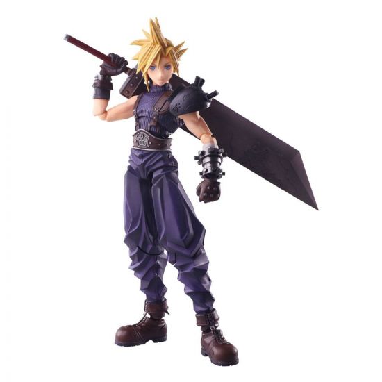 Final Fantasy VII Bring Arts Akční figurka Cloud Strife 15 cm - Kliknutím na obrázek zavřete