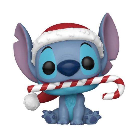 Disney POP! Vinylová Figurka Holiday Stitch w/CC 9 cm - Kliknutím na obrázek zavřete