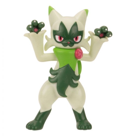 Pokémon Battle Figure Floragato 5 cm - Kliknutím na obrázek zavřete